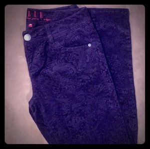 🔥Paisley Corduroy straight leg pants